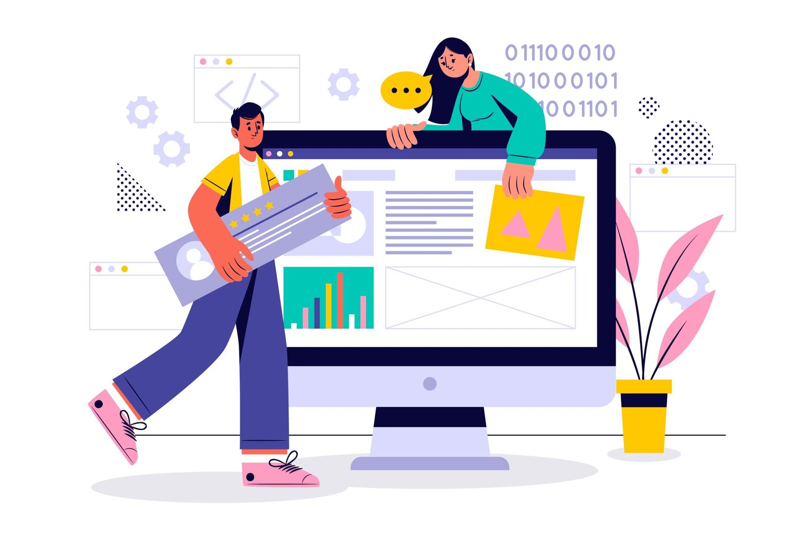 What are the advantages of using a framework in web development