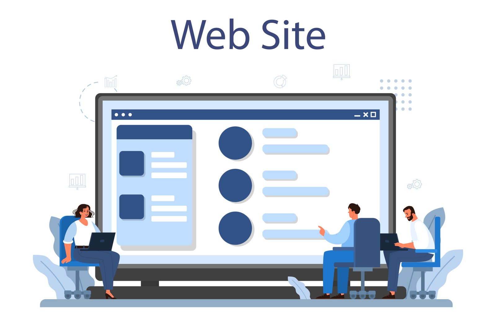 What are the key differences between static and dynamic websites